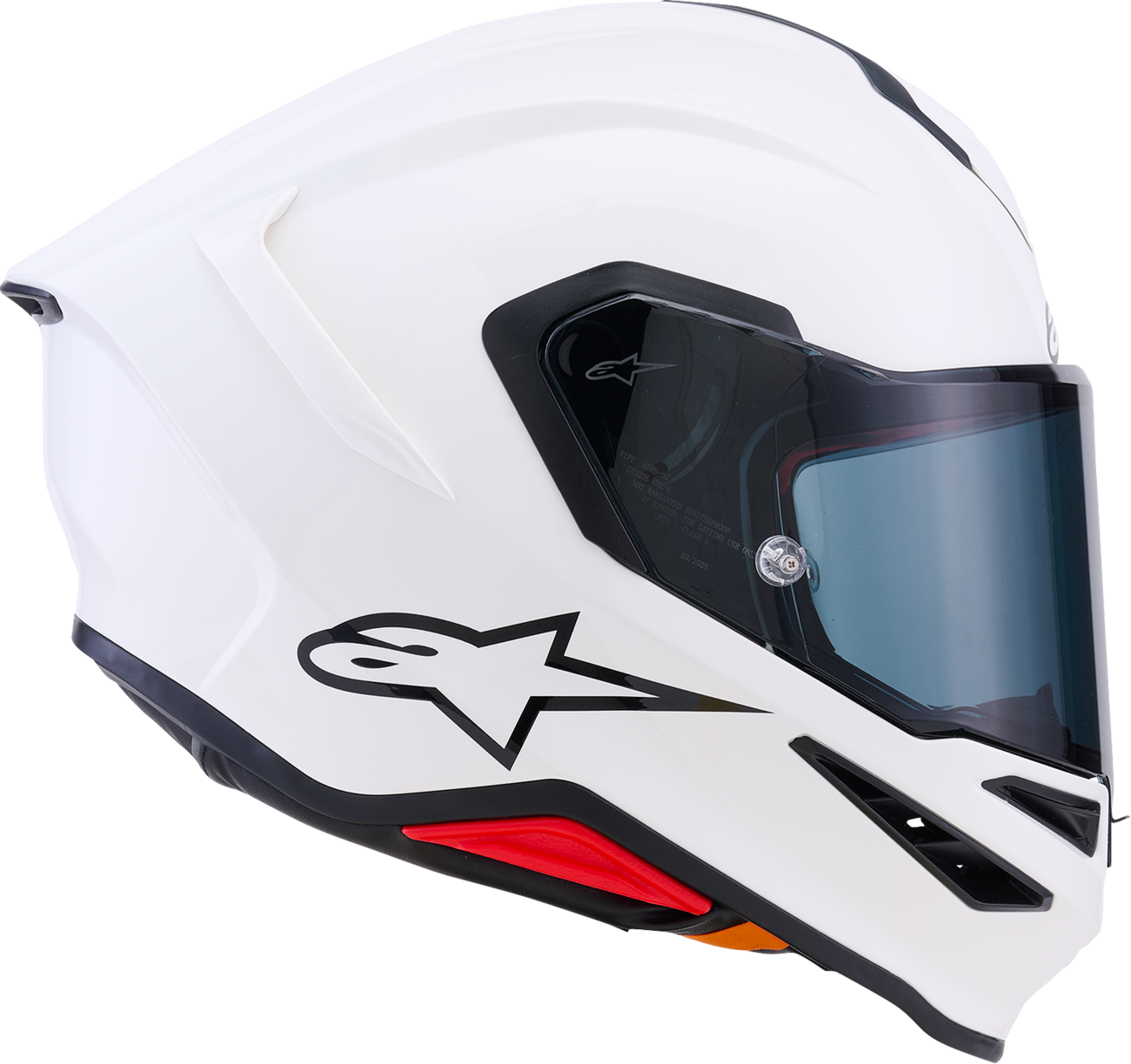 B529F814-4BD3-490C-BBCC-BD20319AE74A Alpinestars - Supertech R7 Helmet - 22.06 - Solid - Gloss White