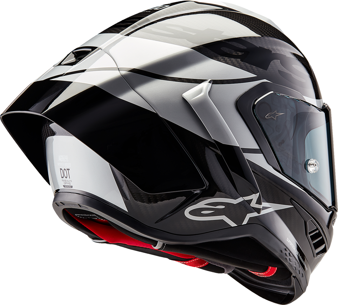 B6392F15-7F70-4998-BE02-ED41CC53B5A3 Alpinestars - Supertech R10 Helmet - Element - Carbon/Silver/Black