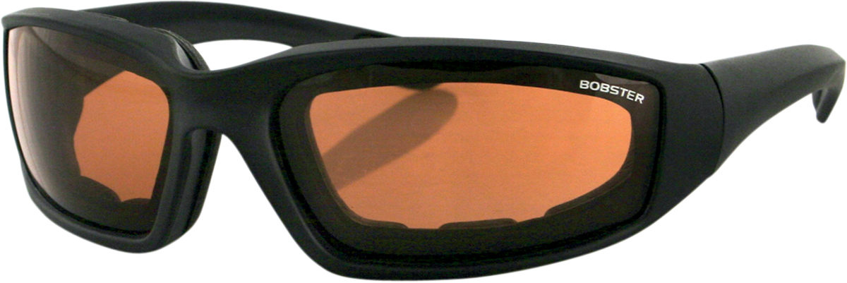 B6A4C9C4-8405-4214-888E-5823767143B0 Bobster - Foamerz 2 Sunglasses - Matte Black - Amber Lens