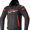 B945B15A-E9EA-4FD0-93D9-EFC8437DF011 Alpinestars - Zaca Waterproof Jacket - Black/Bright Red/White
