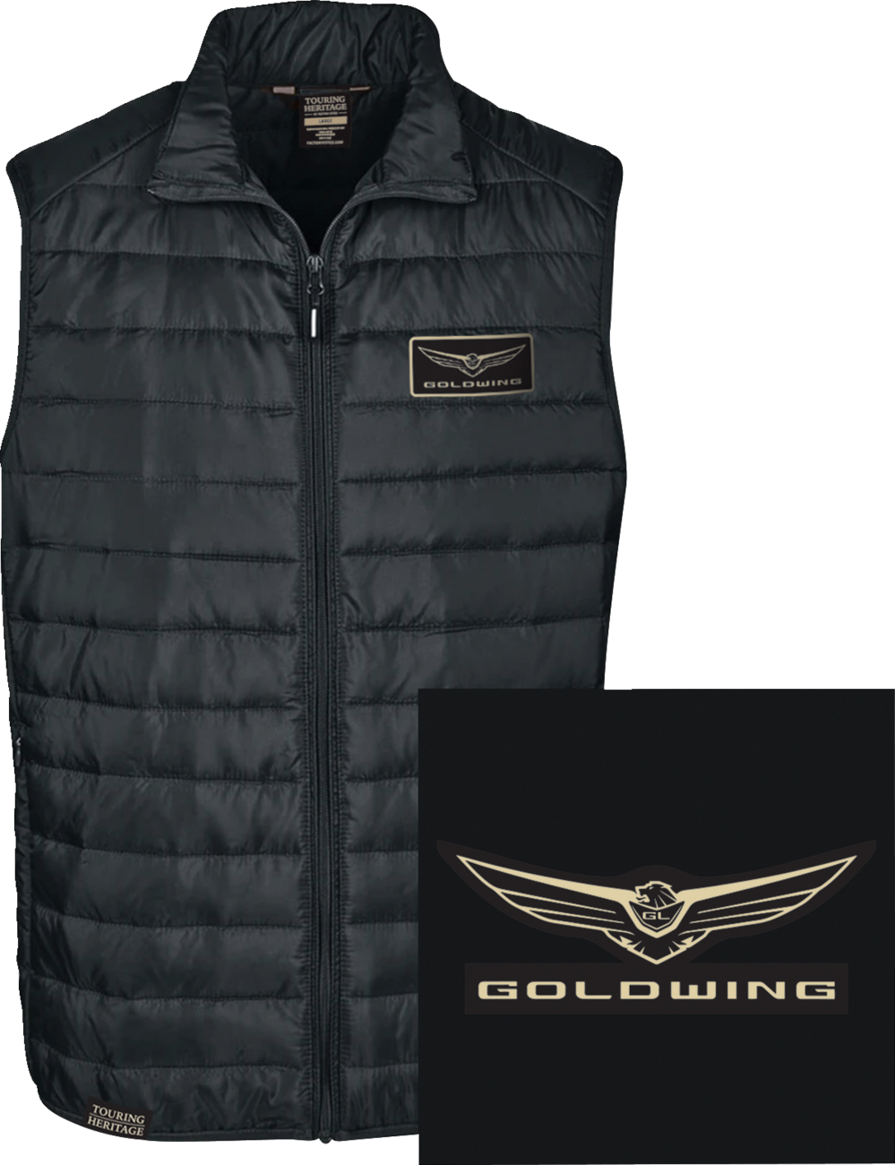 Factory Effex - Goldwing Puff Vest - Black