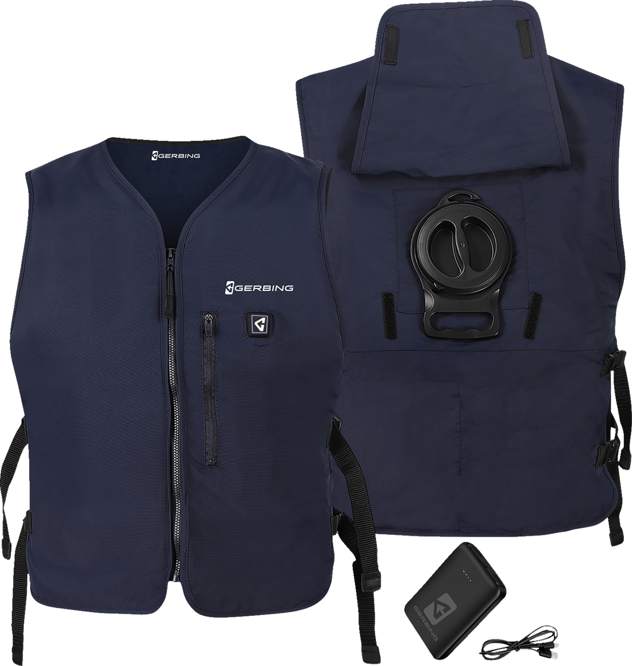 BDB9C76A-887D-4D34-97C3-59350A13DC9A Gerbing Heated Clothing - 5V Touch Button Circulatory Cooling Vest - One Size