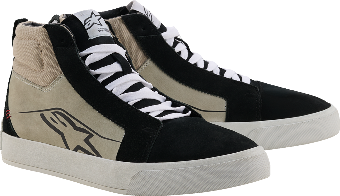 BDBEF5A3-D3D0-4152-8710-90D510605485 Alpinestars - Ride-63 Leather Shoes - Black/Cool Gray/White