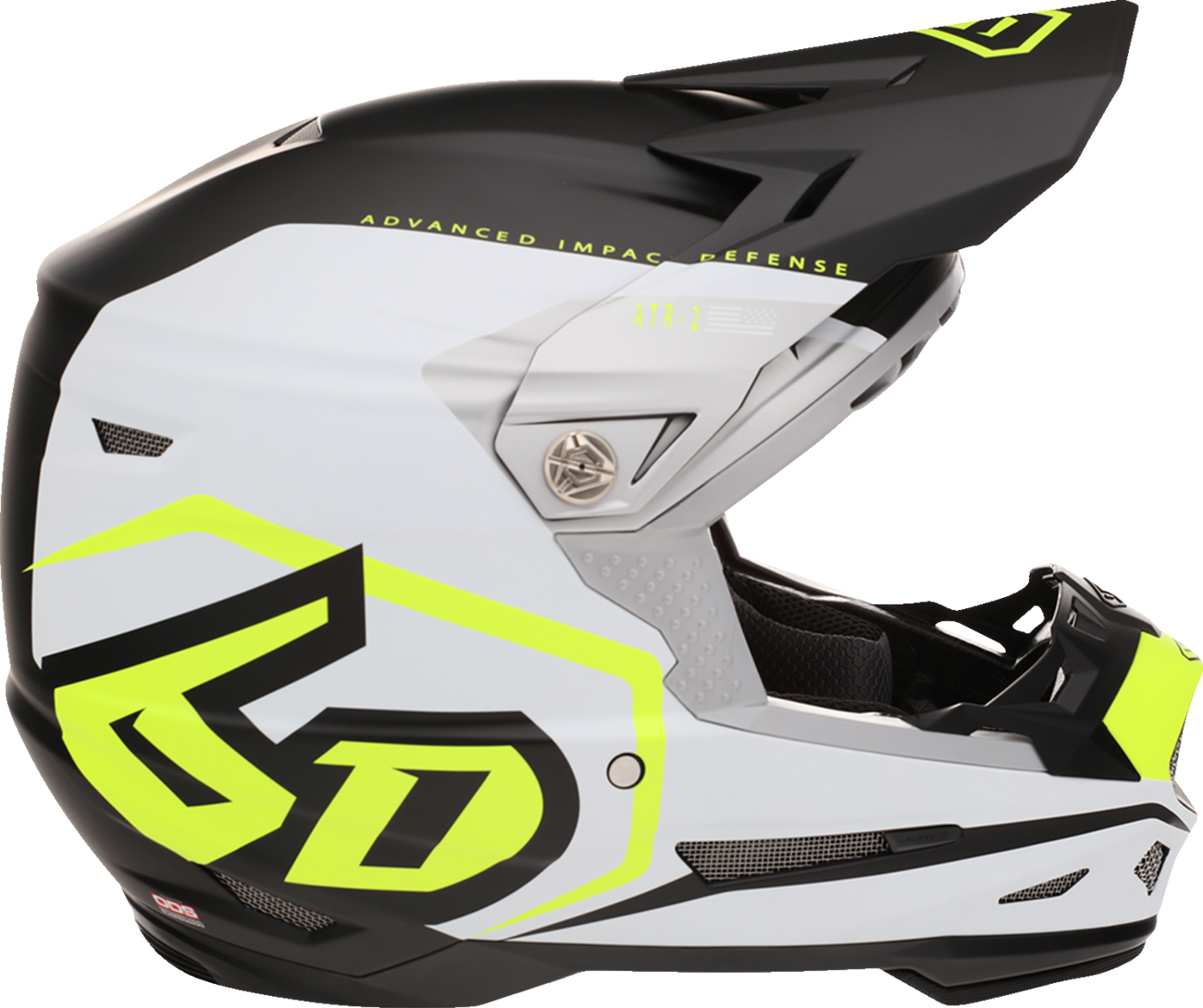 6D Helmets - ATR-2 Helmet - Delta - Neon Yellow