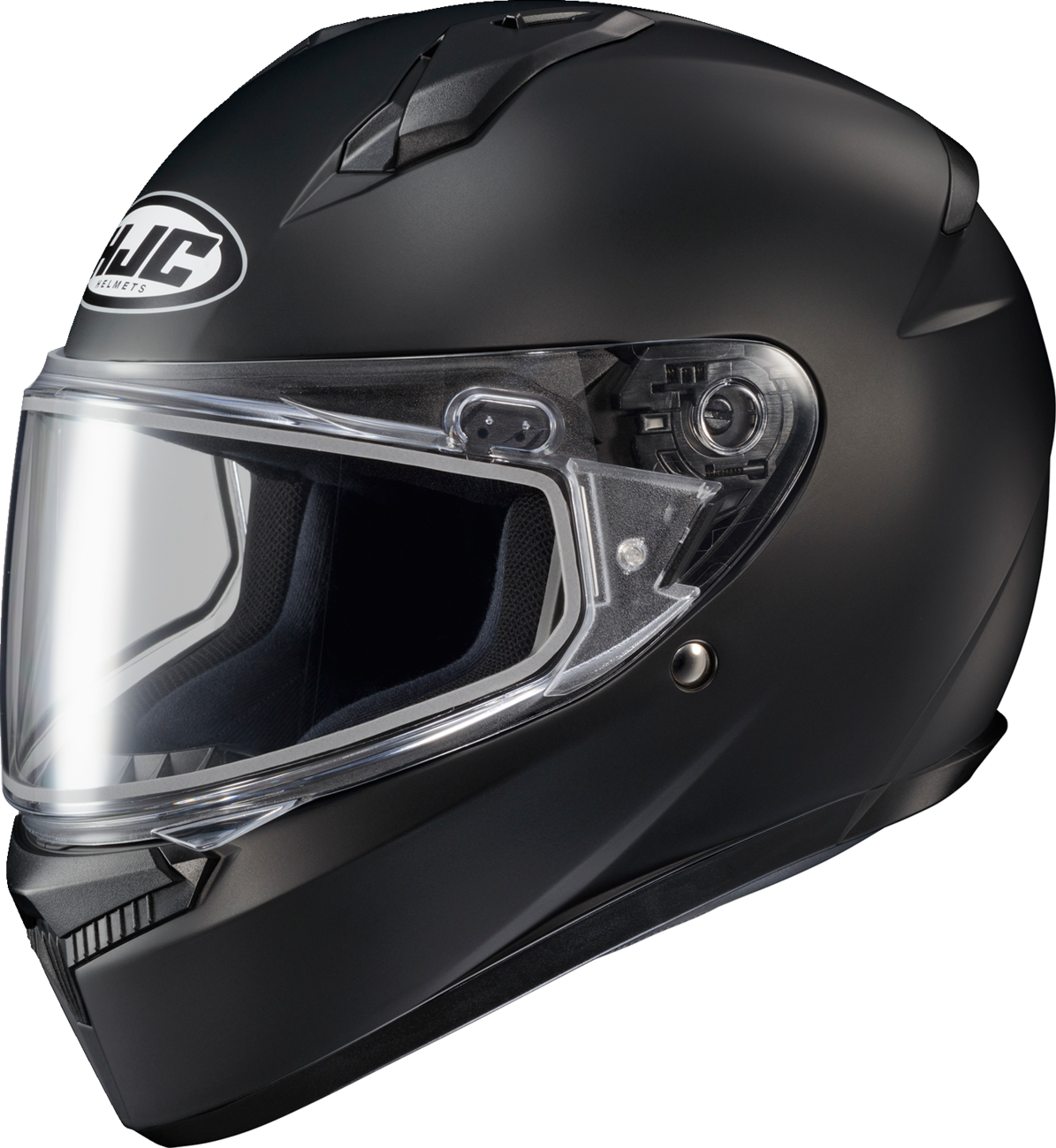 Hjc - C10 Snow Helmet - Solid - Dual Pane - Semi-Flat Black
