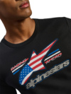 C2120B79-A9F3-4CF8-A3F3-D760F6D105A8 Alpinestars - National CSF T-Shirt - Black/USA