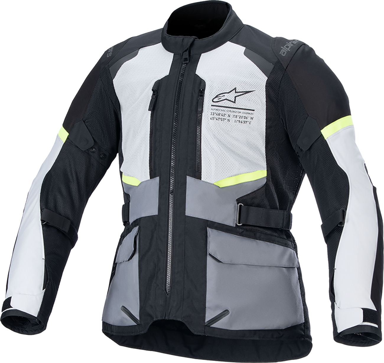 Alpinestars - Andes Air Drystar® Jacket - Ice Gray/Dark Gray/Black