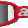 C66F0931-18BC-41AA-ABFA-F8BCC22A456D Alpinestars Goggles - Youth Vision Goggle - Blaze - Red - Silver Mirror Lens