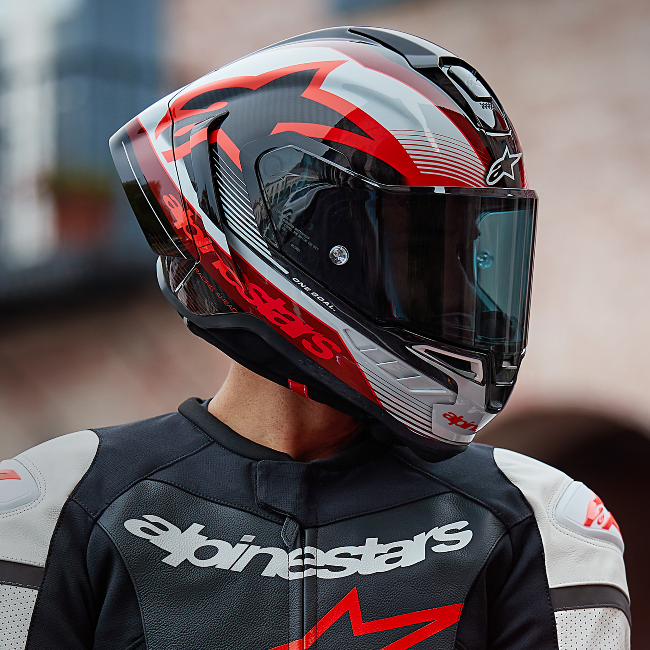 C7558A5B-BF5E-4F26-A0DD-D1A4FF3C997F Alpinestars - Supertech R10 Helmet - Team - Black/Carbon Red/Gloss White