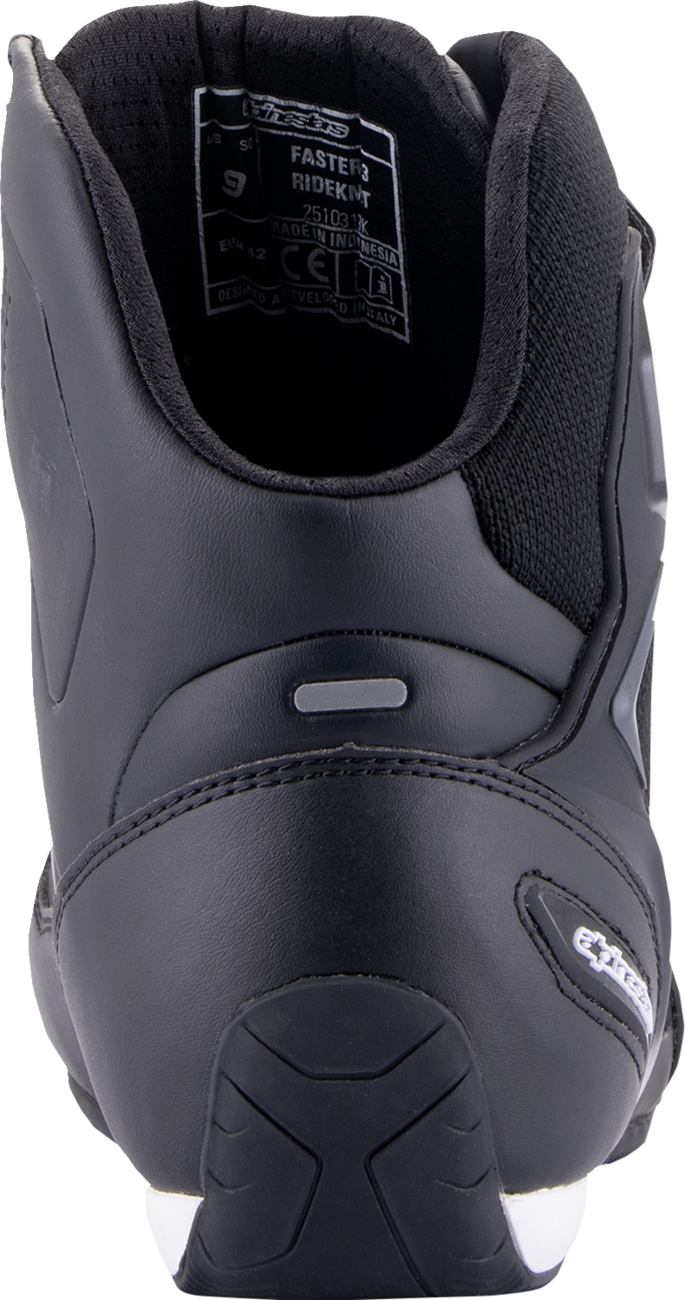 C8BE7351-8B9B-44CB-B42B-FD39769A21A0 Alpinestars - Faster-3 Rideknit Shoes - Black/Gray - US 14 / EU 48