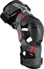 CC58F403-5C1D-4C9E-AFAD-FD46E0C2F9B8 Alpinestars - Supertech RK-10 Plasma Knee Braces - Black/Red