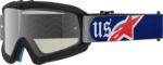 Alpinestars Goggles - Youth Vision Corp Goggle - Merica 25 - Red/Blue - Silver Mirror Lens