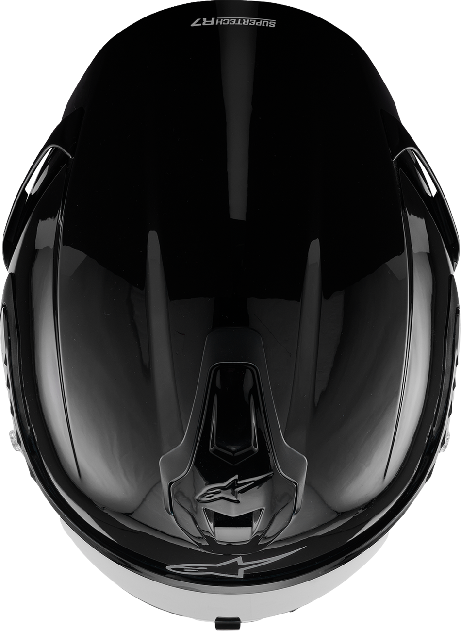CCEE9927-9FF1-4AB8-8786-DA3FD657075B Alpinestars - Supertech R7 Helmet - 22.06 - Solid - Gloss Black
