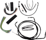 Burly Brand - Extended Cable Kit - 12" Ape Hanger - Rebel