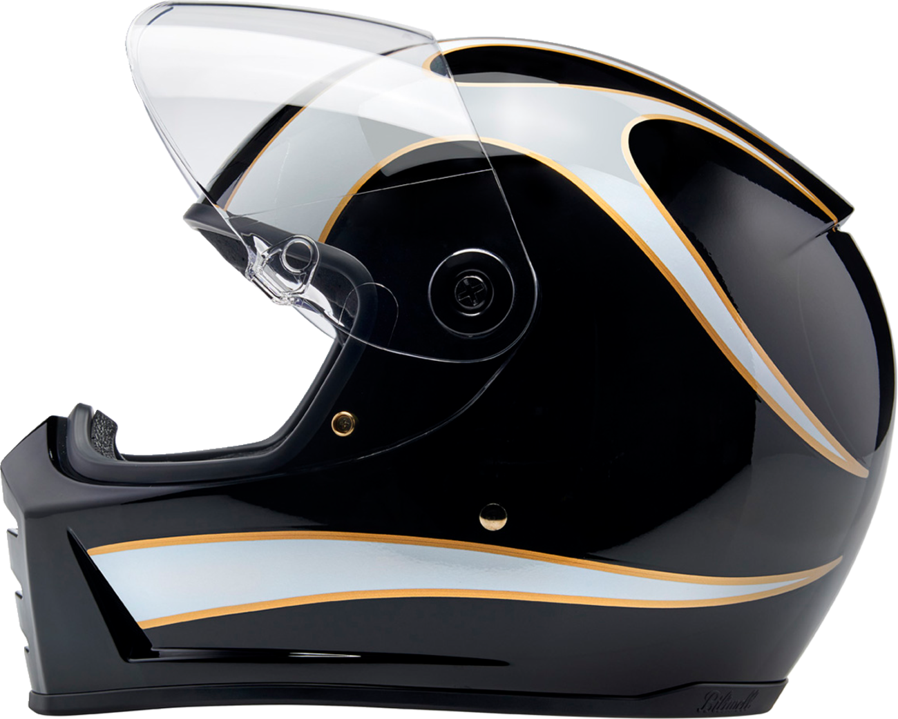 D0317739-87F8-4380-A8BC-F75DF6B45062 Biltwell - Lane Splitter Helmet - Gloss Black/White Flames