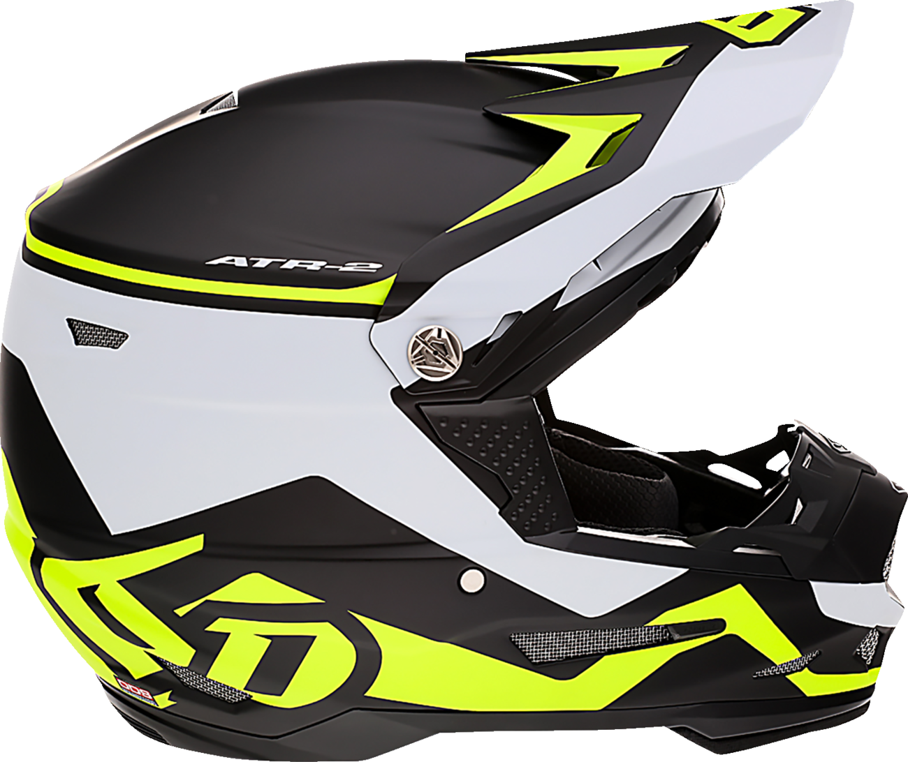 D091ADEB-542C-4C3D-9189-5522038C0844 6D Helmets - ATR-2 Helmet - Drive - Neon Yellow