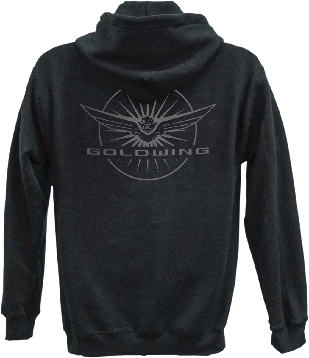 D82D9BE1-FA7C-4457-97BA-1E3FF9335DA2 Factory Effex - Goldwing Burst Zip Hoodie - Black