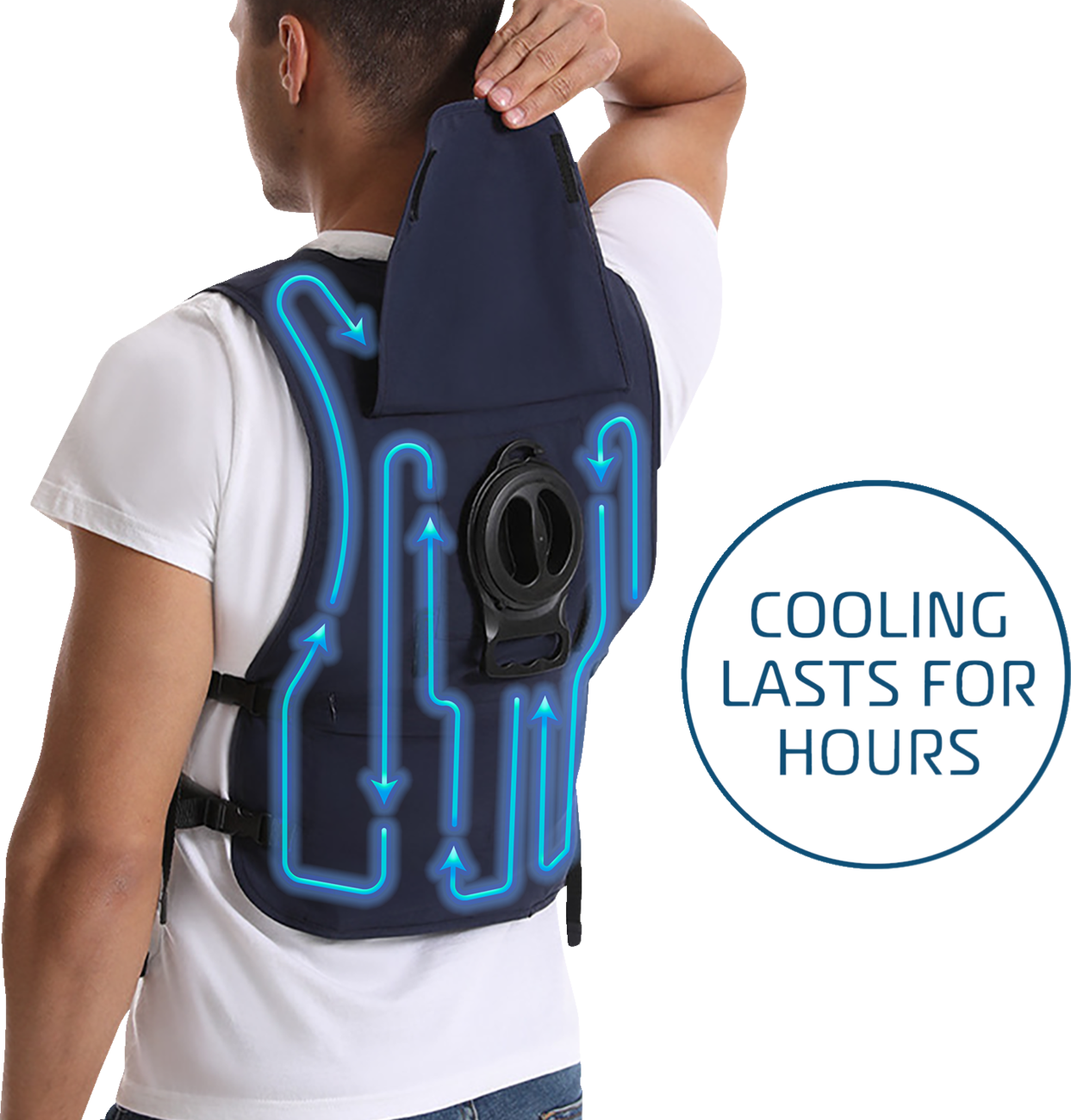 DC56798C-1B17-4652-A932-BDEC10238817 Gerbing Heated Clothing - 5V Touch Button Circulatory Cooling Vest - One Size