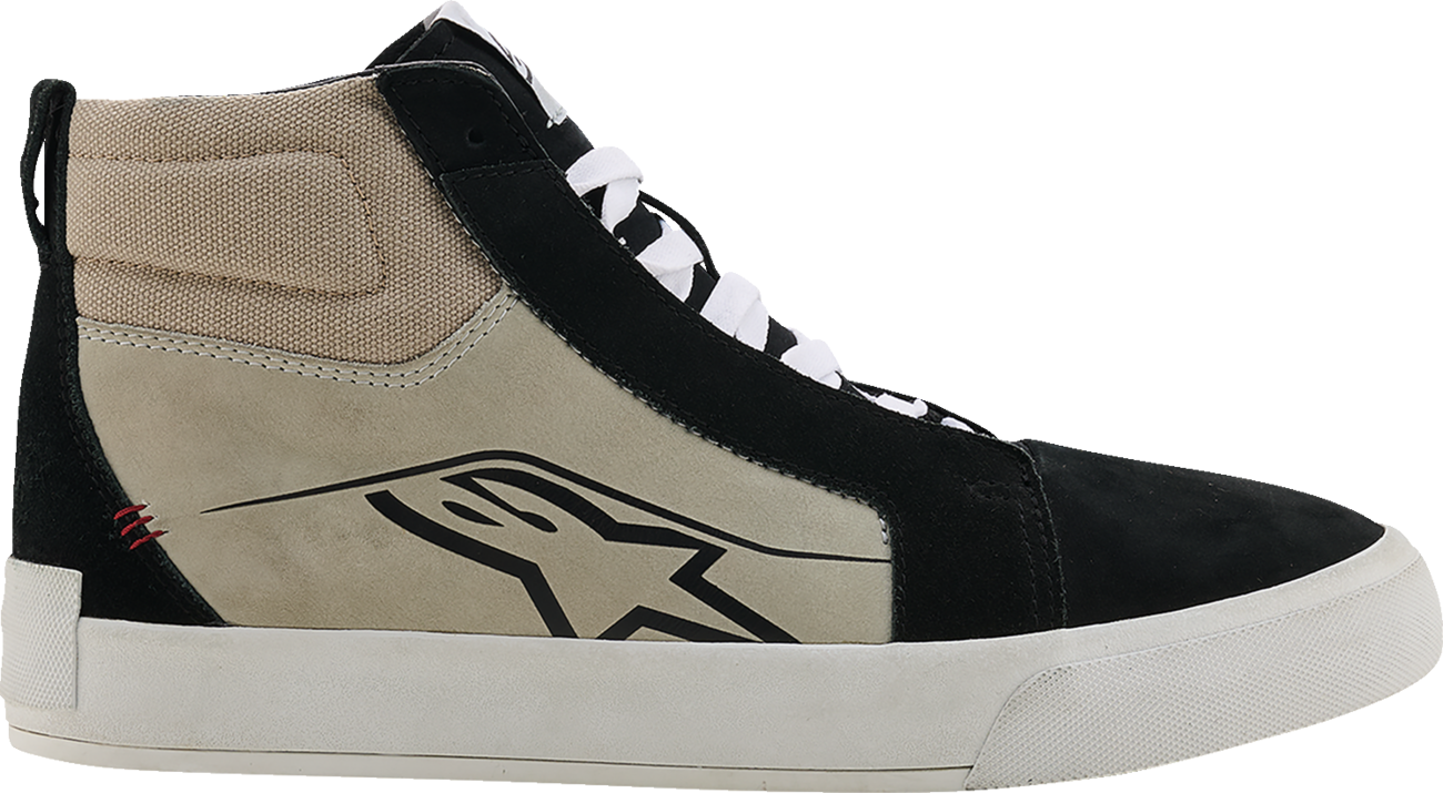 Alpinestars - Ride-63 Leather Shoes - Black/Cool Gray/White