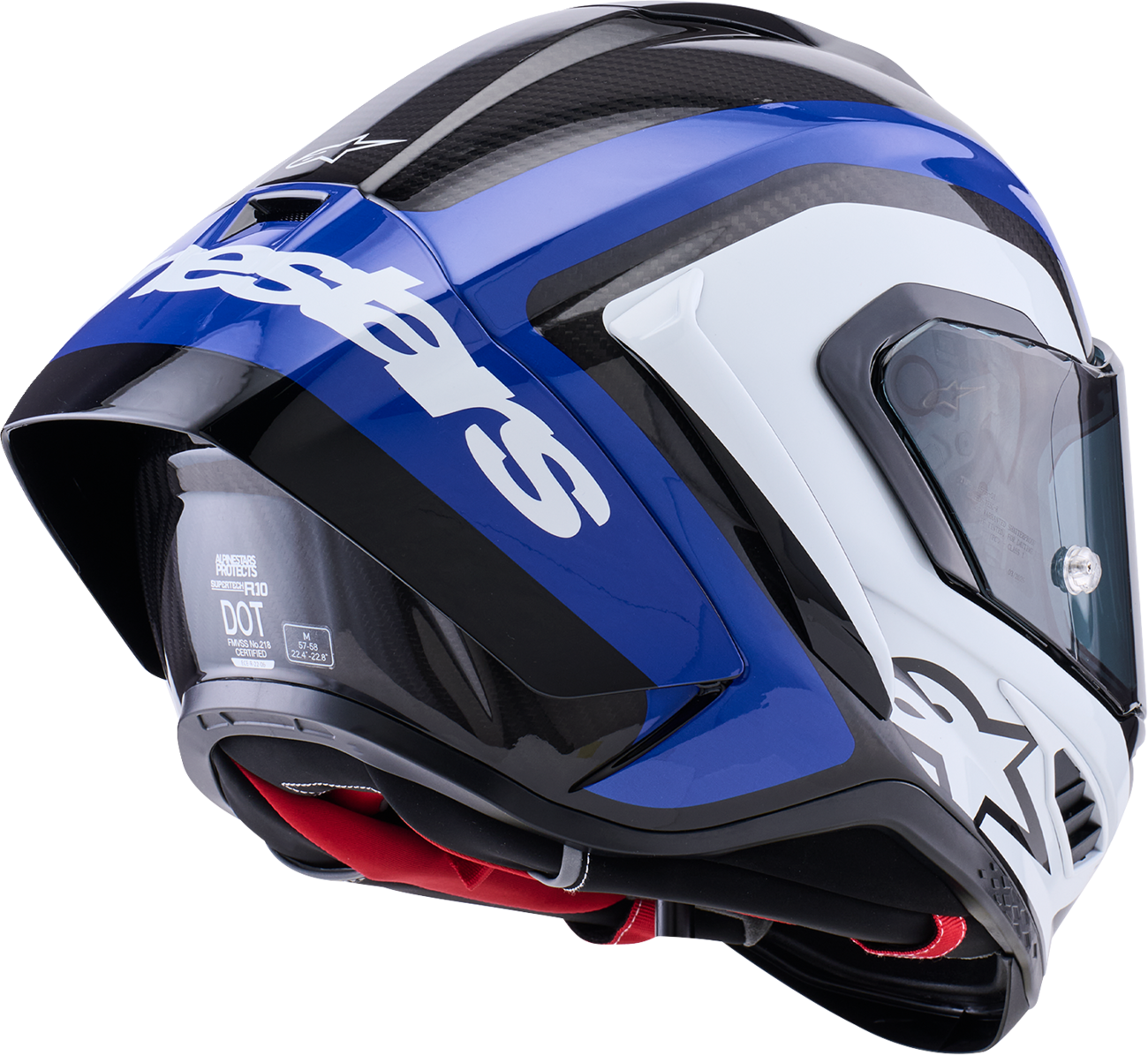 DFE20E5C-7EE4-4327-A25D-052485BA2112 Alpinestars - Supretech R10 Helmet - 22.06 - Arius - Gloss Black/White/Blue