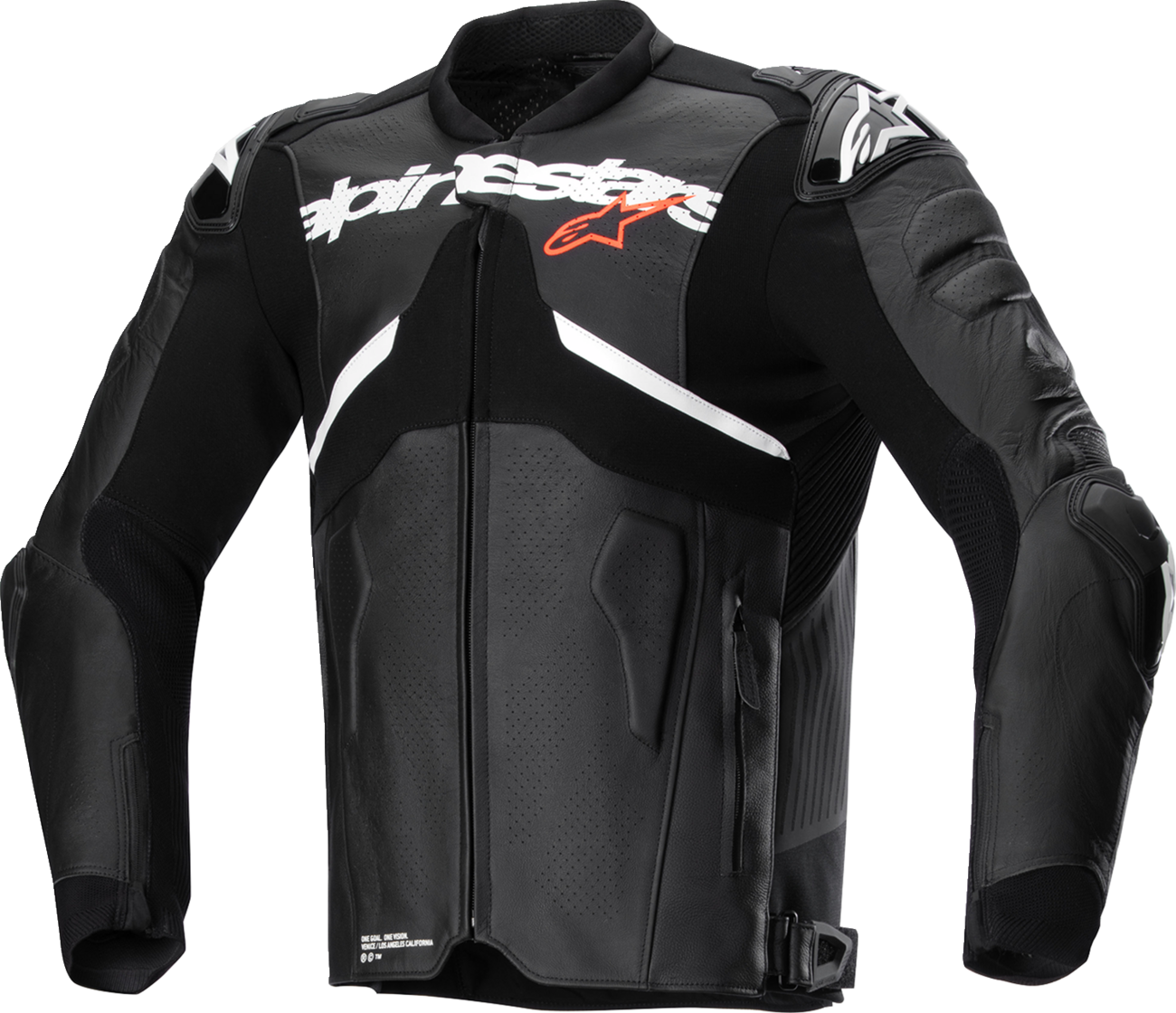 DFE5153E-1058-43DE-B9BA-87E84118EFD9 Alpinestars - Atem v5 Leather Jacket - Black/White