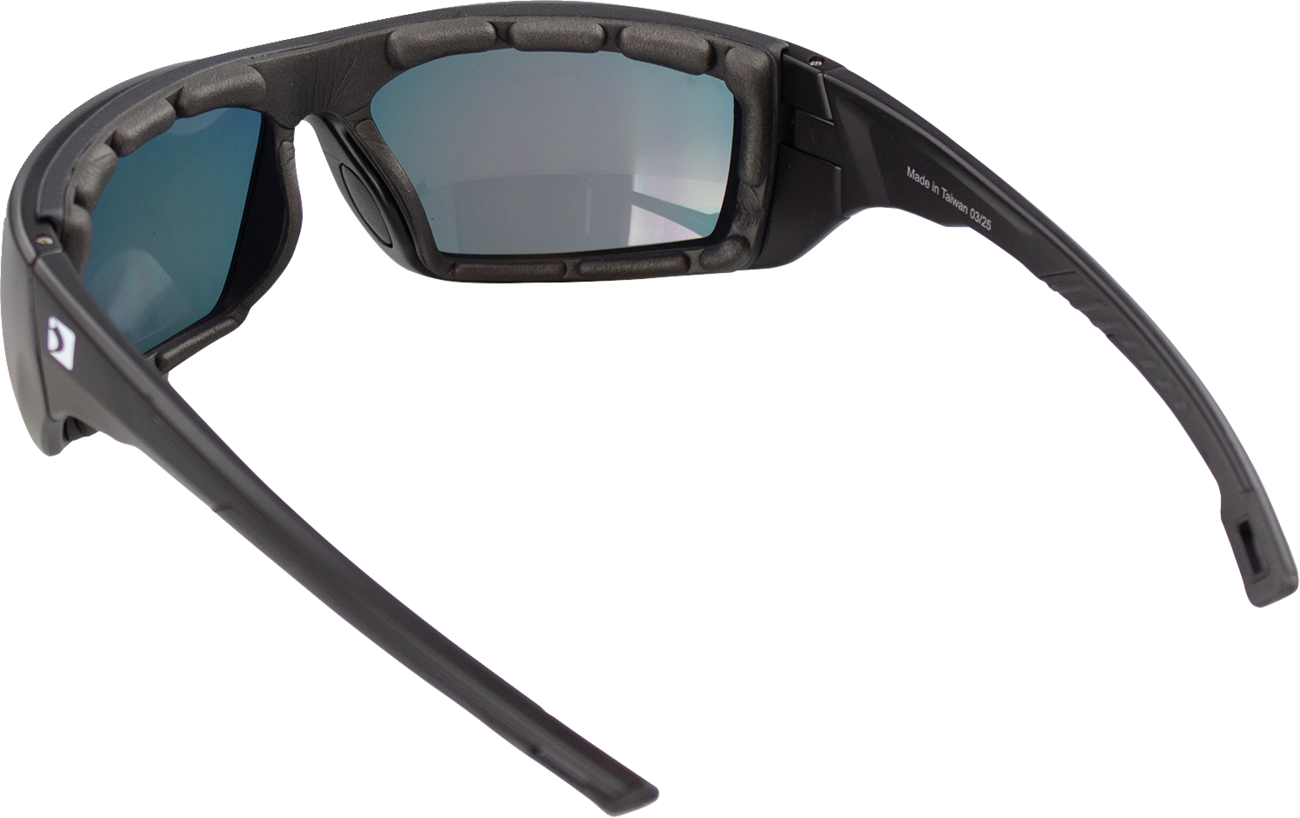 E3A1D1D0-DC6D-4D4A-858F-50C2CD937924 Bobster - Deadwood Sunglasses - Matte Black - Gray Red Revo Lens