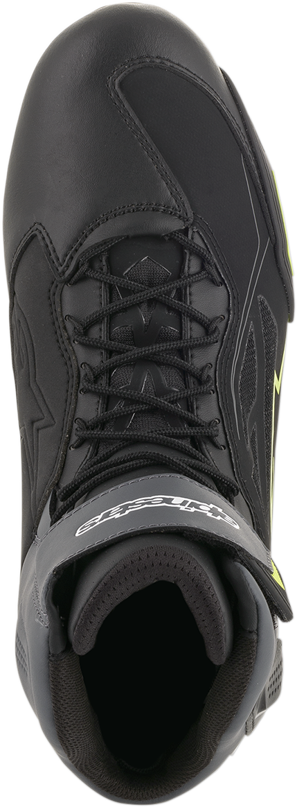 E3EE0B85-5AFE-4AC3-8006-31D0632B36F8 Alpinestars - Faster-3 Drystar Shoes - Black/Gray/Yellow
