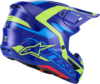 E588525B-4604-4E6E-885B-C1730801E035 Alpinestars - SM7 Helmet - Deed - Gloss Blue/Yellow Fluo