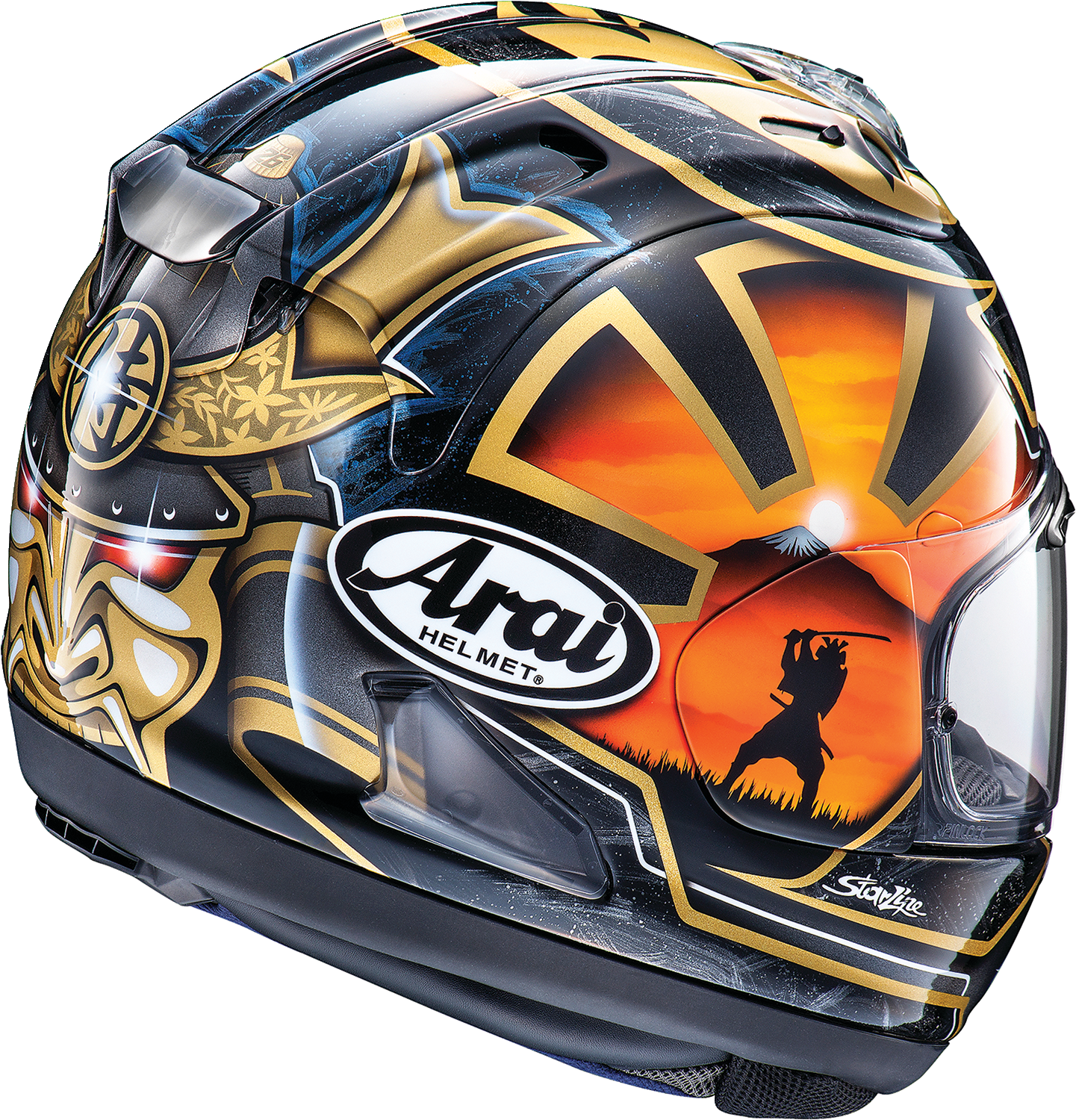 ECFFC85E-2D28-4FD5-94B1-4E0BE25FAA82 Arai Helmets - Corsair-X Helmet - Dani Samurai-2 - Black - 2XL