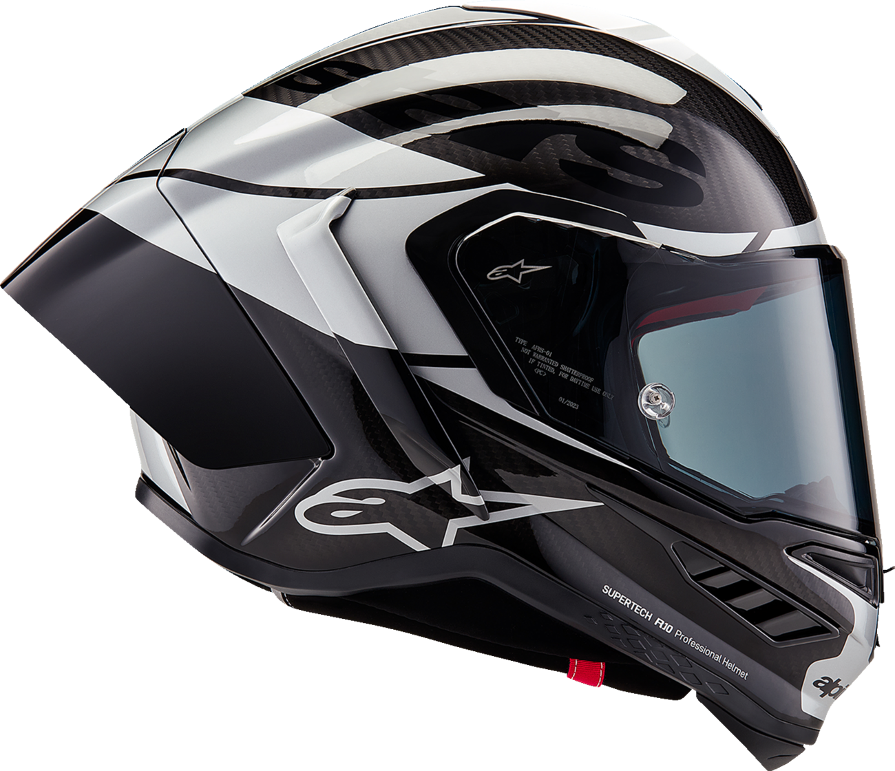 EDD44DBF-2229-4FE7-B5FA-846AFB678932 Alpinestars - Supertech R10 Helmet - Element - Carbon/Silver/Black