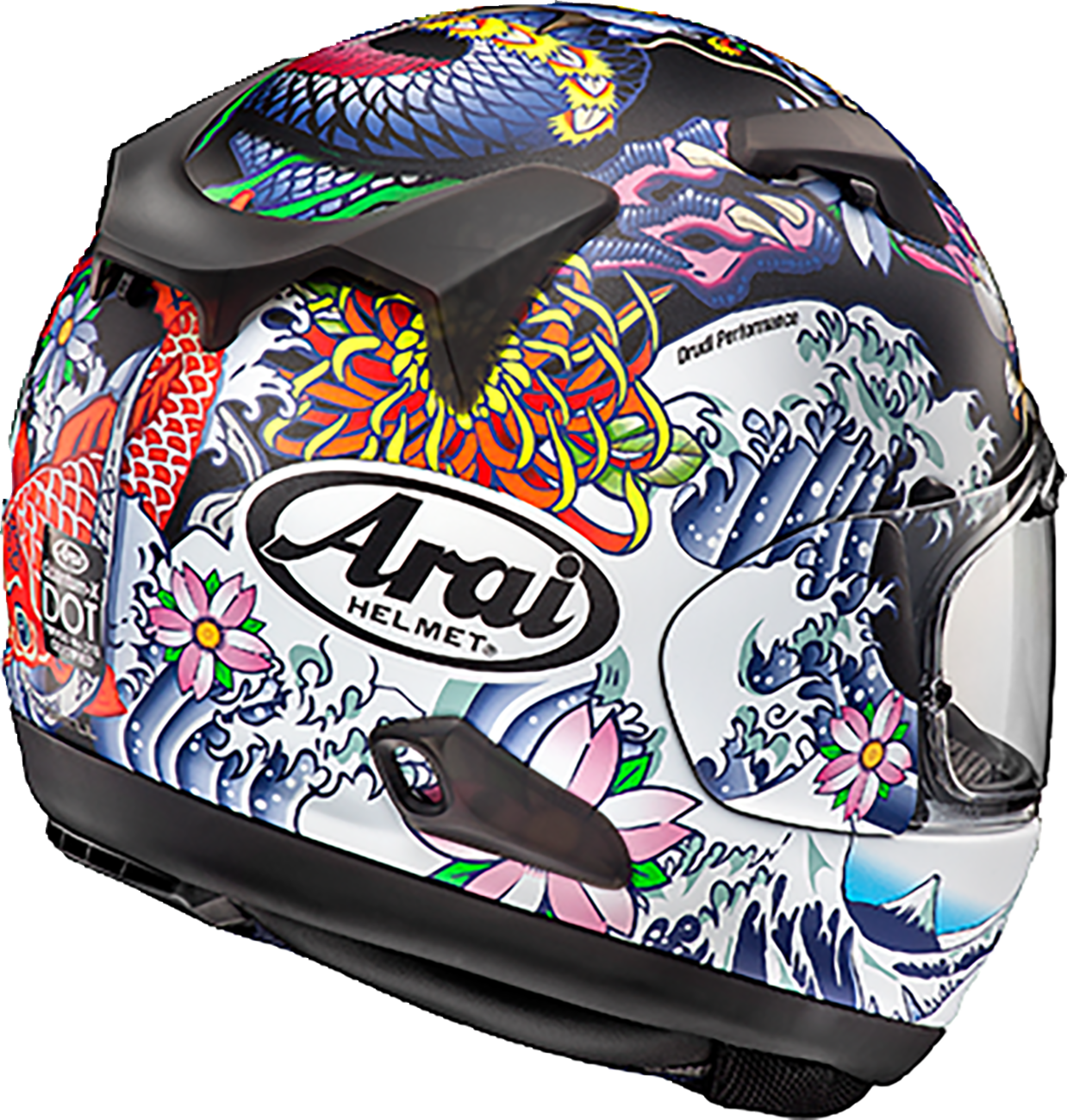 EF72E89E-987F-4AFD-B54B-A27F120D72E0 Arai Helmets - Quantum-X Helmet - Oriental - Black Frost