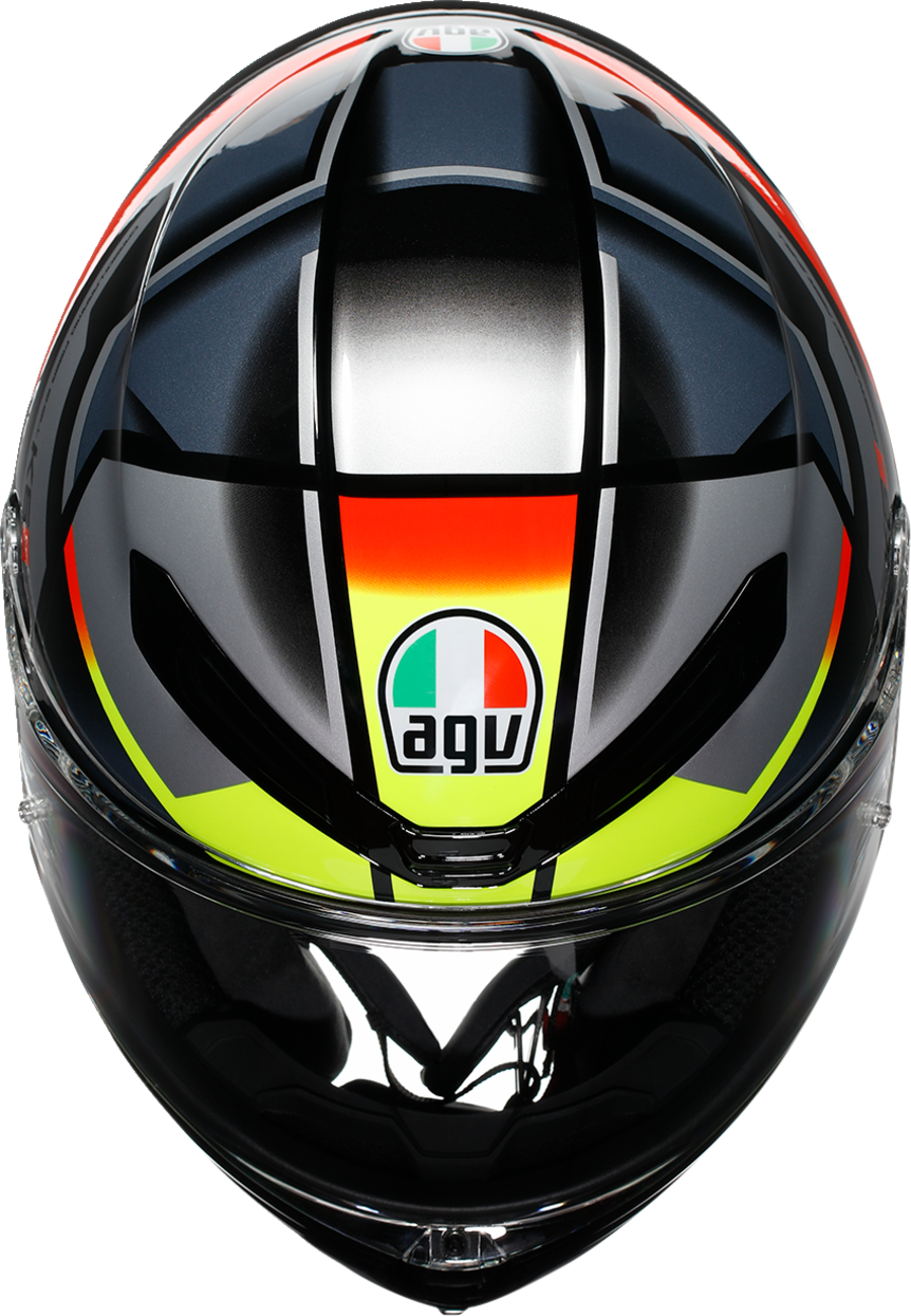 F1D26048-AC11-4431-92E1-41E84CE3ABB7 Agv - K6 S Helmet - Erazer - Black/Red/Yellow Fluo