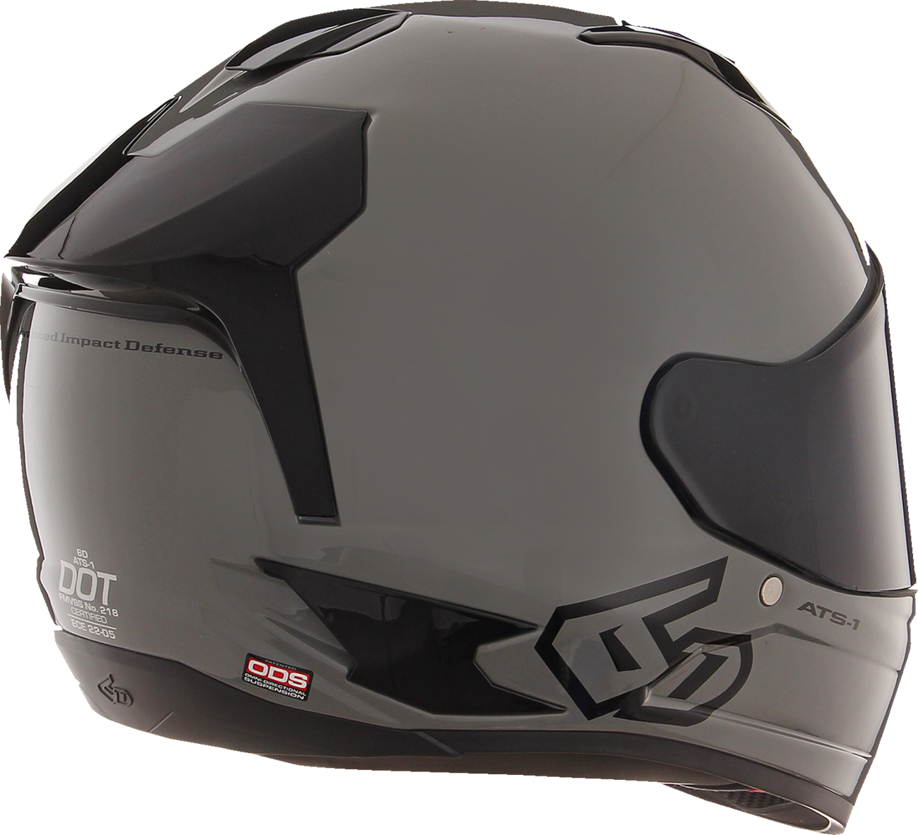 F2DC9C04-E659-4E22-AB9E-EE774F21435D 6D Helmets - ATS-1R Helmet - Gloss Gray