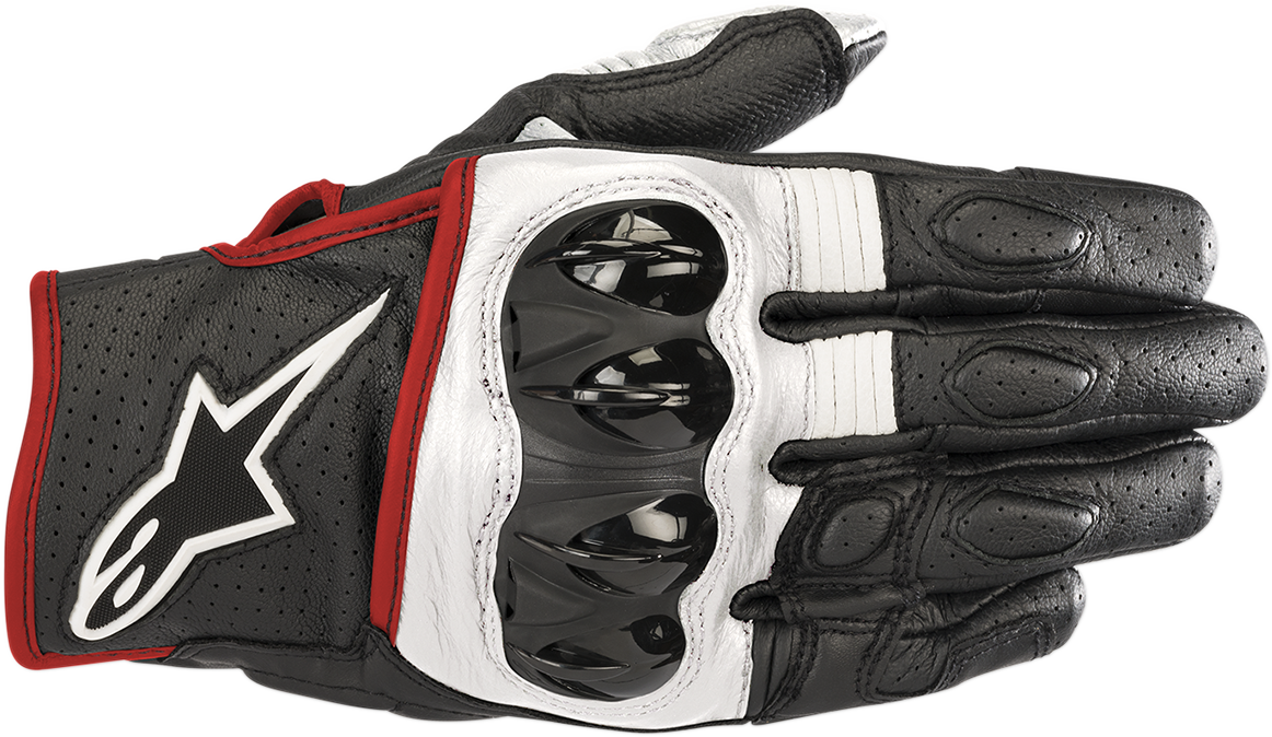 F6B5AF42-56F1-40A4-B9C0-FECCA67BE516 Alpinestars - Celer V2 Gloves - Black/White/Fluo Red - 3XL