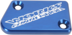 Works Connection - Anodized Billet Aluminum Front Brake Reservoir Cover - Blue