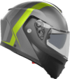 F93CDA65-BB33-4F7D-8514-59662F3C688D Agv - Streetmodular Helmet - Resia - Matte Gray/Black/Yellow Fluo