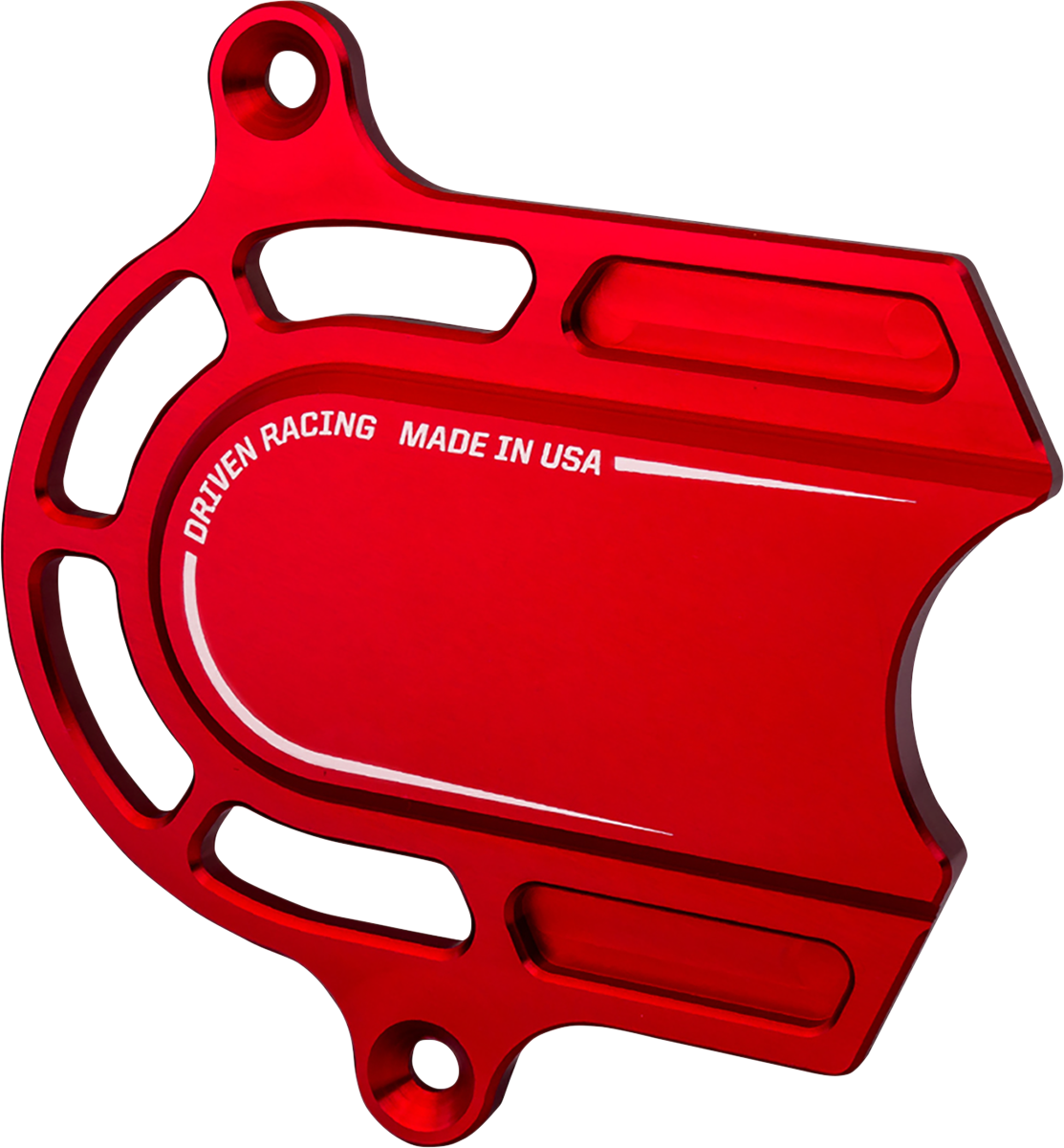FBCECD98-D8B8-45F0-9DE2-3D7750934208 Driven Racing - Sprocket Cover - Red