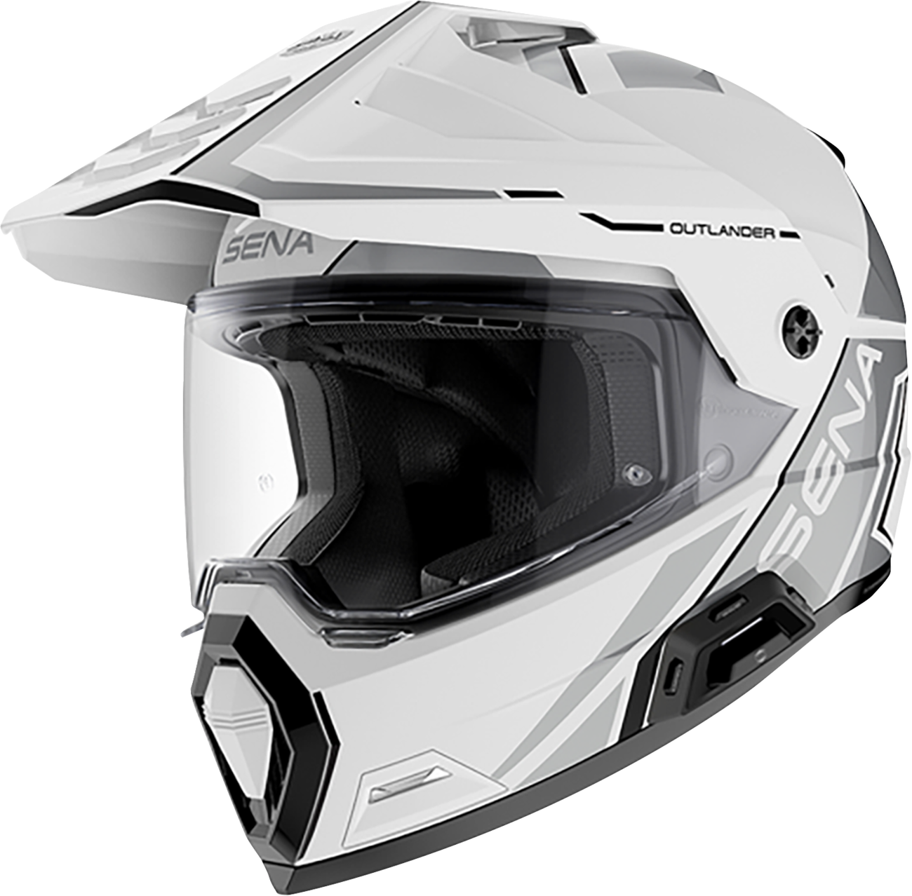 Sena - Outlander Helmet - Gloss White