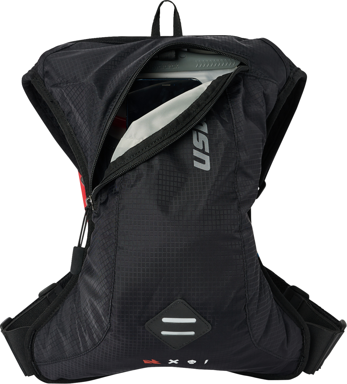 0AD15352-898F-486E-9B07-0E5CFF1AD22E Uswe - Outlander Hydration Pack - 4L - Recycled Black