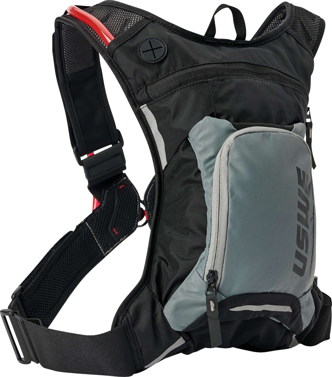 4C97A661-566F-49DF-8F38-F6BD88460833 Uswe - Moto Hydration Pack - 3L - Carbon Black/Gray