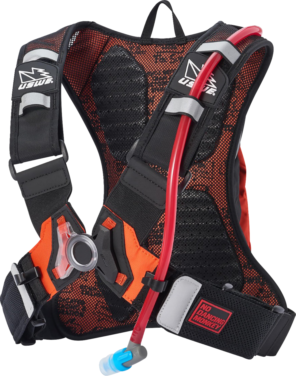 6D01248C-809F-4EA4-9ACF-E9C06216CAF3 Uswe - Moto Hydration Pack - 3L - Factory Orange/Black
