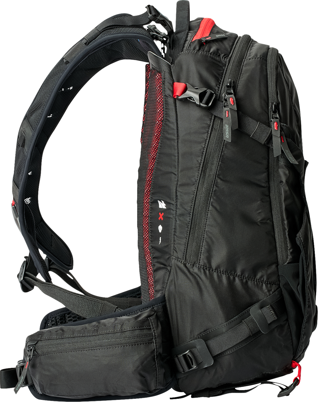 7DCD222F-10C7-4D77-ACF1-72E4B2895DA0 Uswe - Daypack - Zipper - 30 Liter - Black