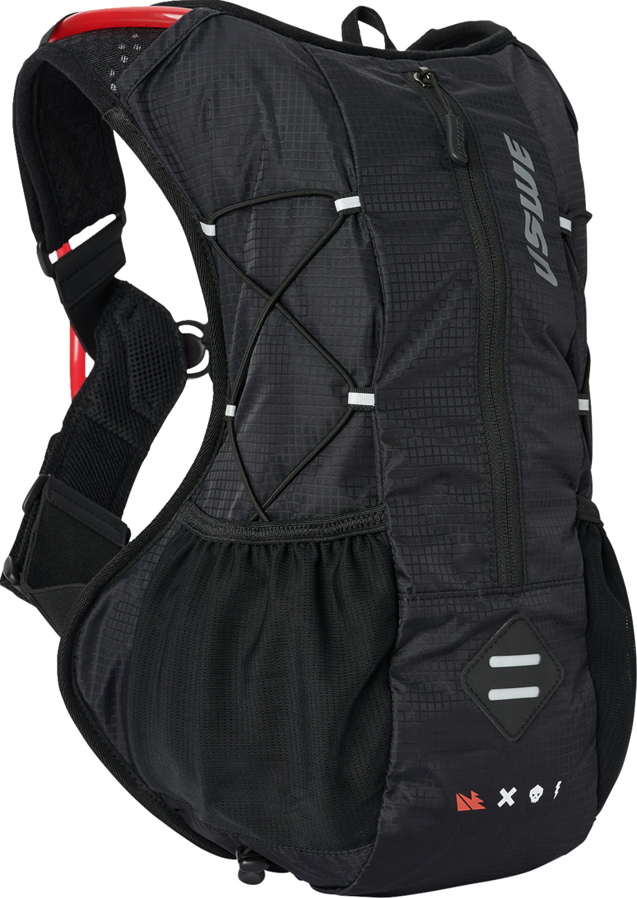 8A5692BB-4C54-42FA-AA34-B56896320E70 Uswe - Outlander Hydration Pack - 10L - Recycled Black