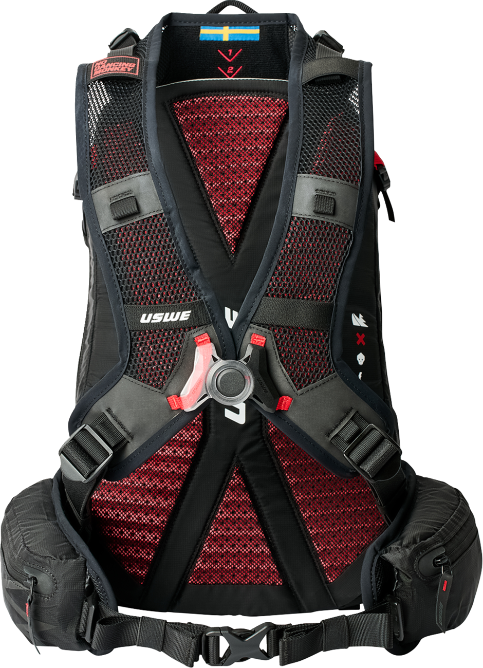97E93805-FE9F-4F49-A438-60F6DFC69113 Uswe - Daypack - Mesh Harness - Black