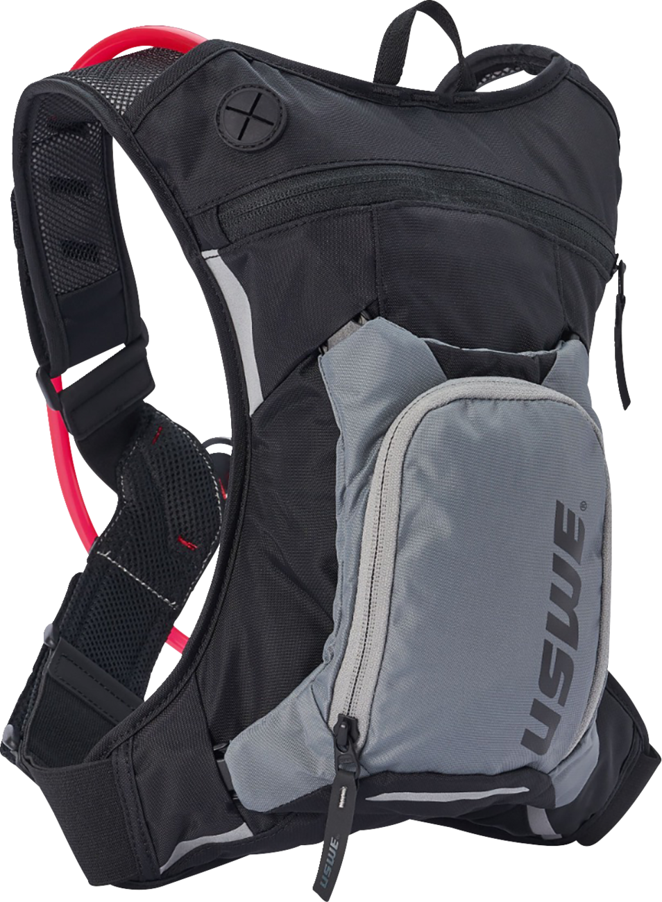 DA9A9CAE-E9AE-4B50-ACC2-D10A3E5DB626 Uswe - Moto Hydration Pack - 3L - Carbon Black/Gray