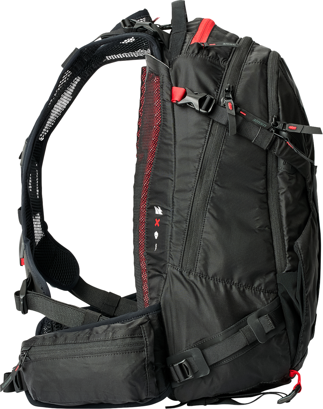 F163F99A-78B3-4A4E-B924-94586DD5DA8C Uswe - Daypack - Mesh Harness - Black