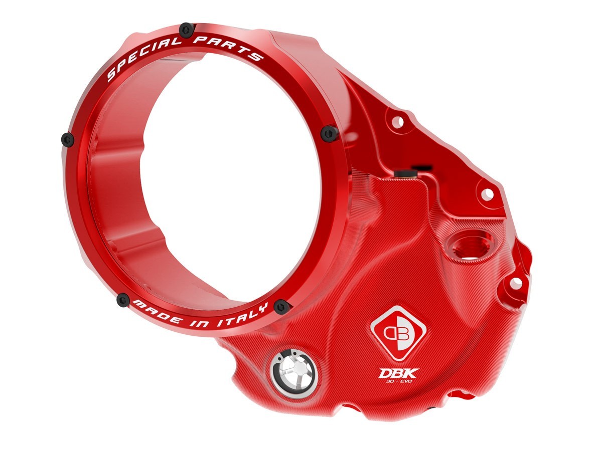 Ducabike - CCDV05 - 3D Evo Clear Clutch Cover Oil Bath