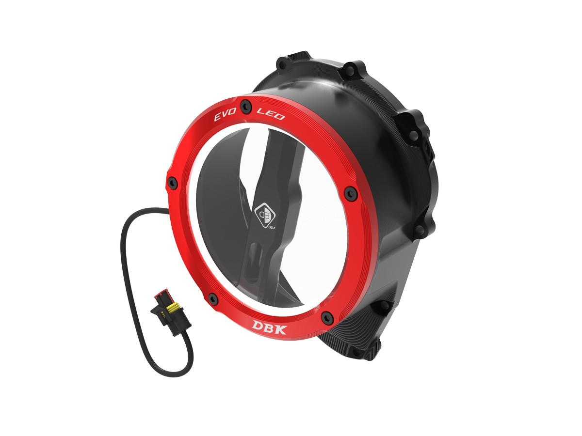 Ducabike - CCDVL19 - Triumph 765 Clear Clutch Cover 3D Evo Led