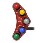 Jetprime - Left Racing Handlebar Switch (Red)