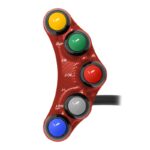 Jetprime - Left Racing Handlebar Switch (Red)